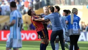 FIFA set to investigate Argentina's violent conduct post final, assistant coach