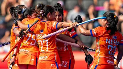 The Indian women’s hockey team signed off from the World Cup on a high, defeating world No