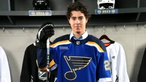 Matthew Mayich, a prospect for the St