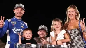 Kyle Larson made headlines on August 15, 2026, by winning prestigious races on both asphalt and dirt