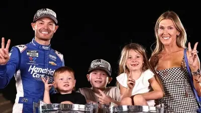 Kyle Larson made headlines on August 15, 2026, by winning prestigious races on both asphalt and dirt