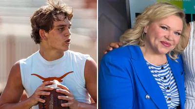 Arch Manning, the Texas quarterback, faced backlash following his remarks about an AI-generated