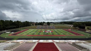 Gardner-Webb's head coach, McCullough, was on the sidelines for just one game, the season