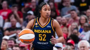 The Indiana Fever will launch their postseason journey against the Las Vegas Aces this Sunday
