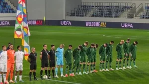 Ireland captain Caoimhin Kelleher refused to shake hands with Israel skipper Dor Peretz